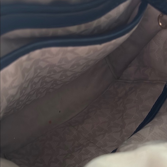 Michael Kors Denim Patchwork Backpack - Picture 7 of 9